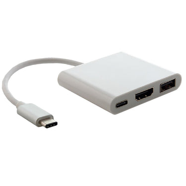 Astrotek USB 3.1 USB-C HDMI USB-A Hub Cable for Apple MacBook Chromebook Pixel